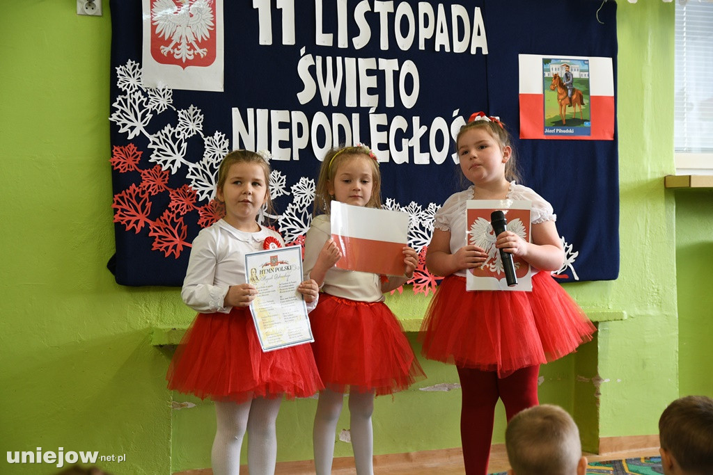 Tak świętują mali patrioci w Uniejowie