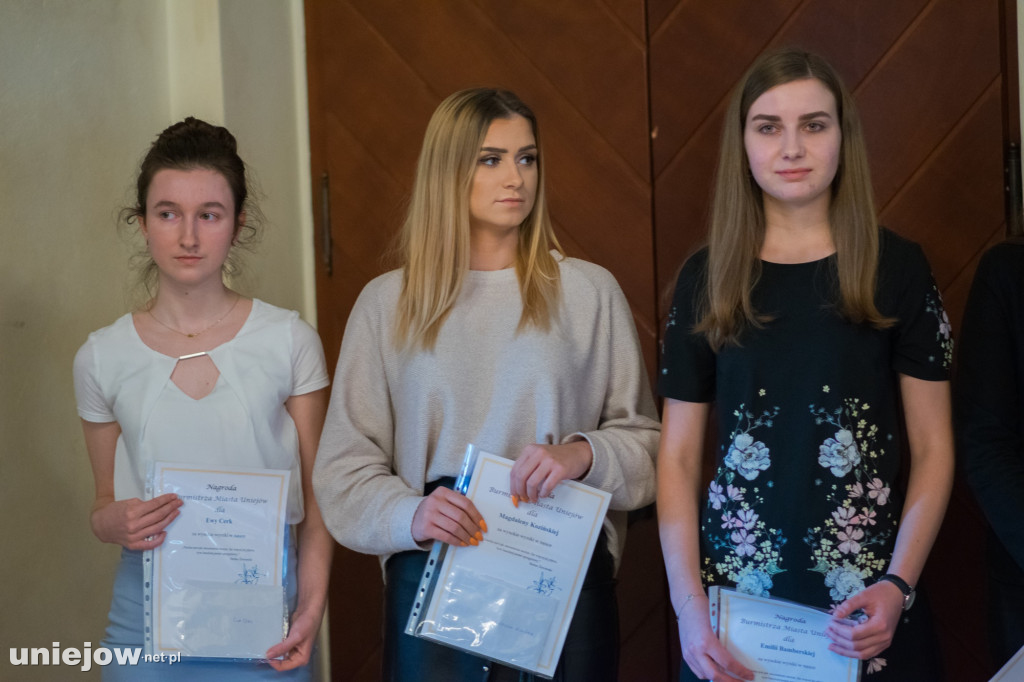 Stypendia burmistrza 2019