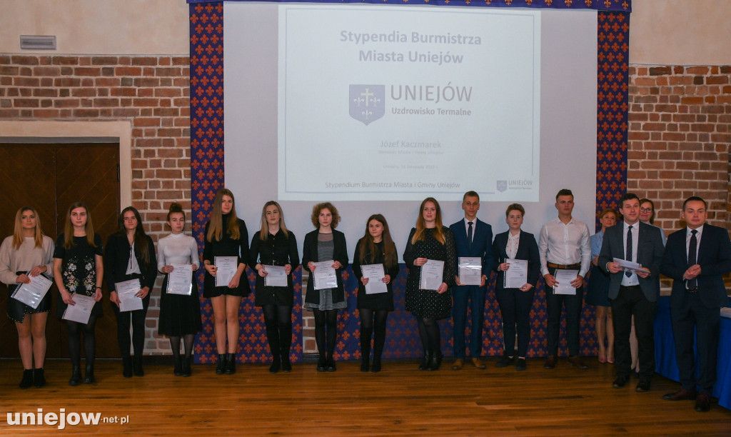 Stypendia burmistrza 2019