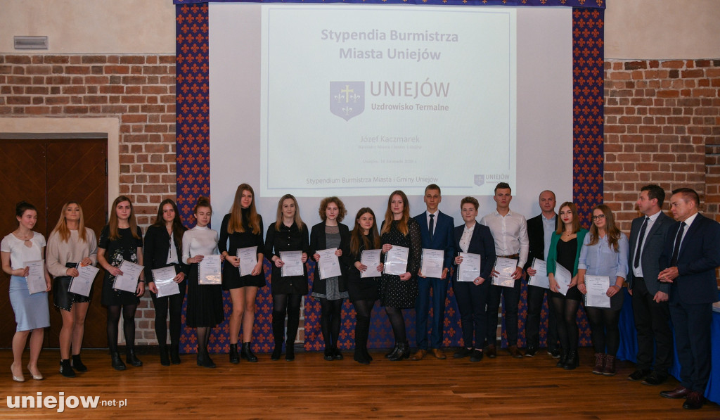 Stypendia burmistrza 2019