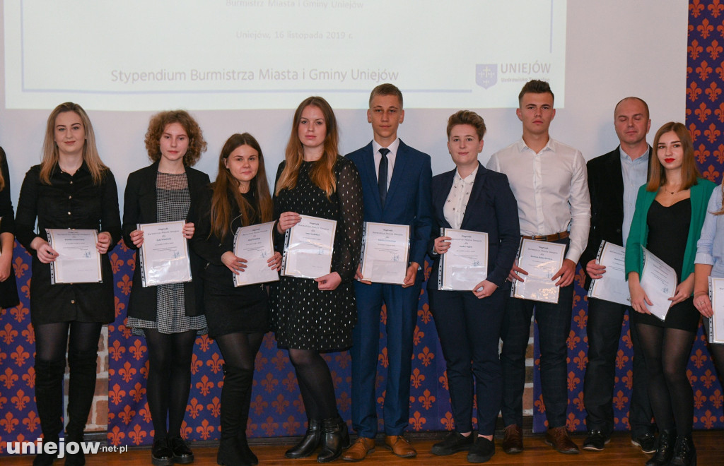 Stypendia burmistrza 2019