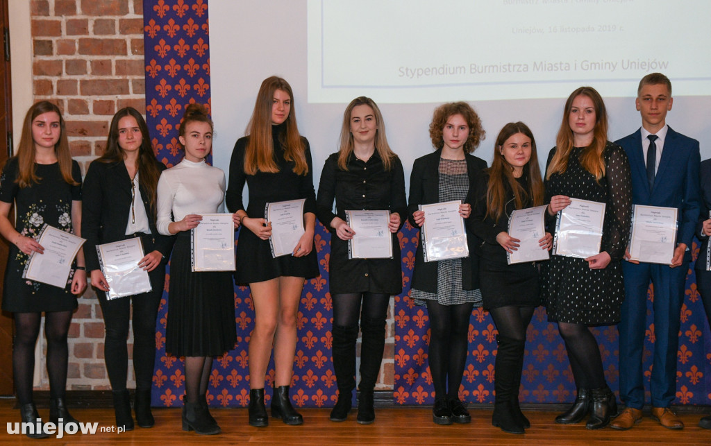 Stypendia burmistrza 2019
