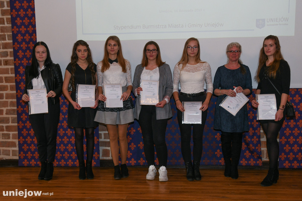 Stypendia burmistrza 2019