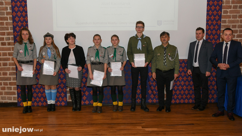 Stypendia burmistrza 2019