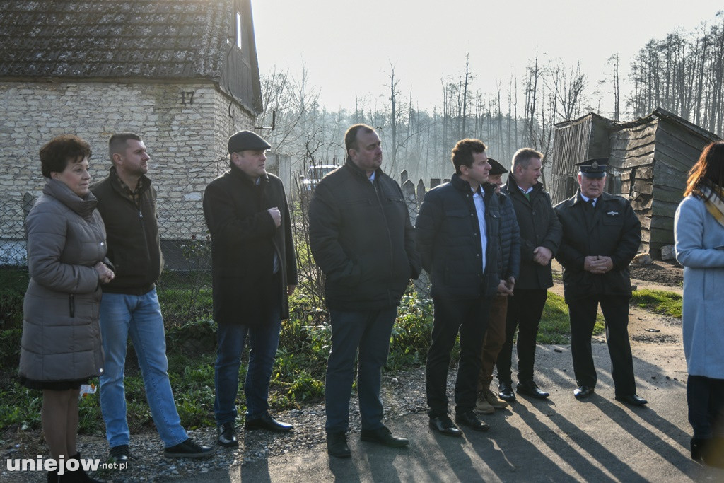 Otwarcie dróg w Ostrowsku i Kozankach