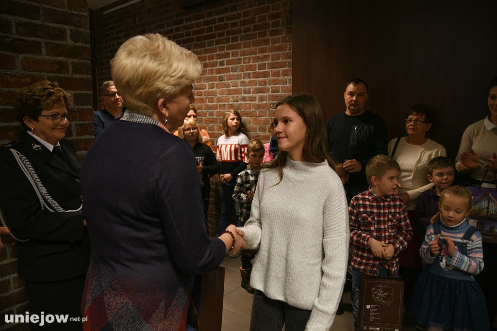 Nagrodzono laureatów konkursu ,,Zapobiegajmy pożarom