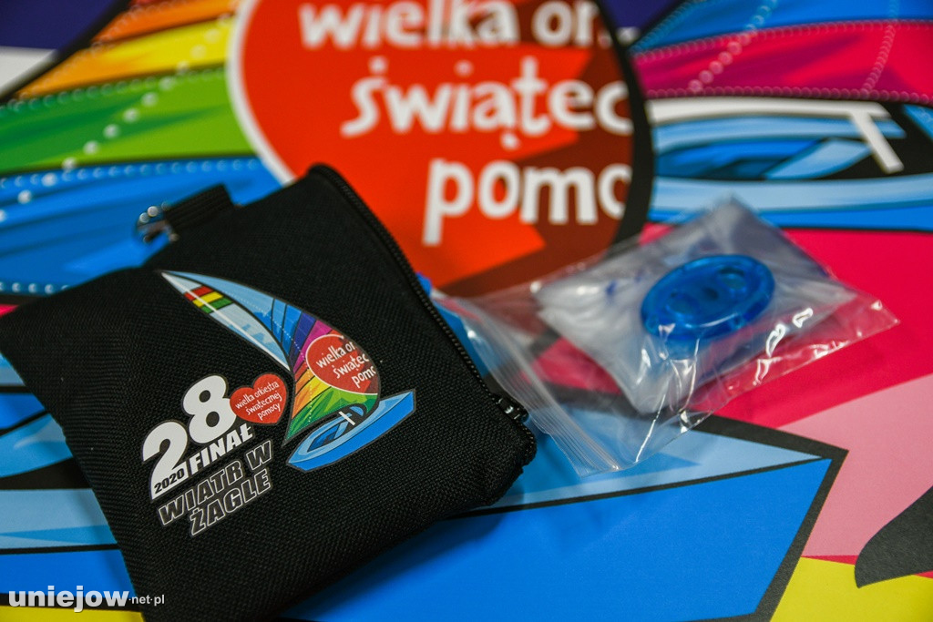 Gadżety 28. finał WOŚP w Uniejowie