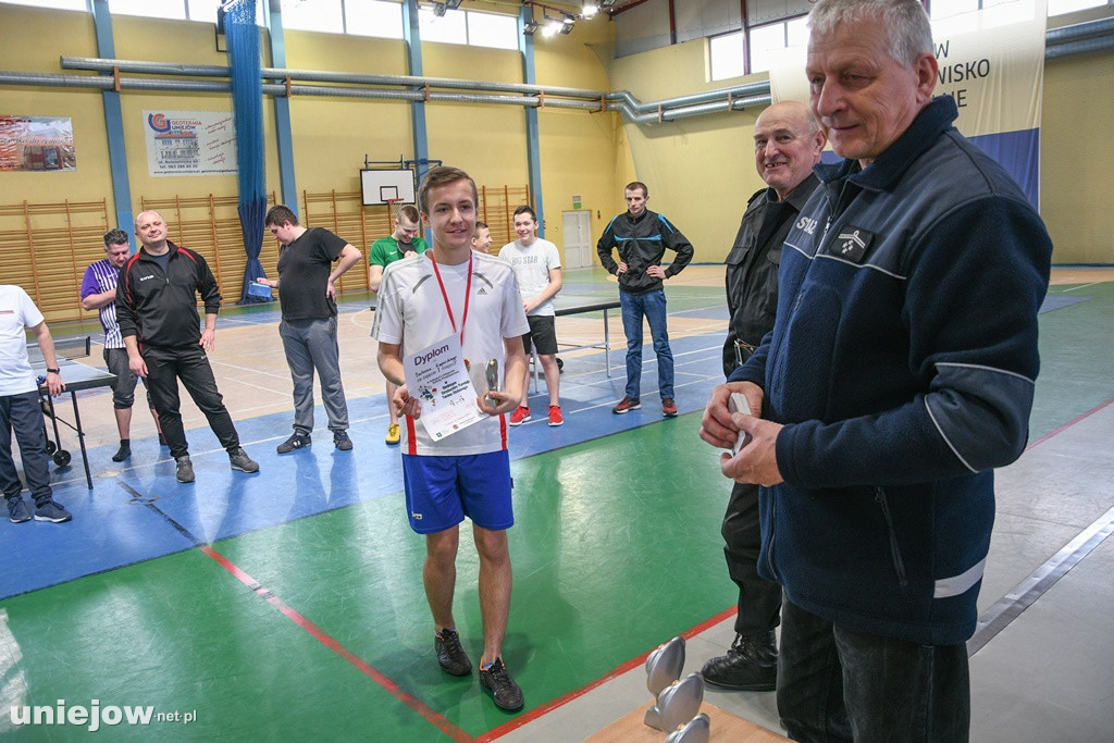 Gminny Strażacki Turniej Tenisa Stołowego 2020