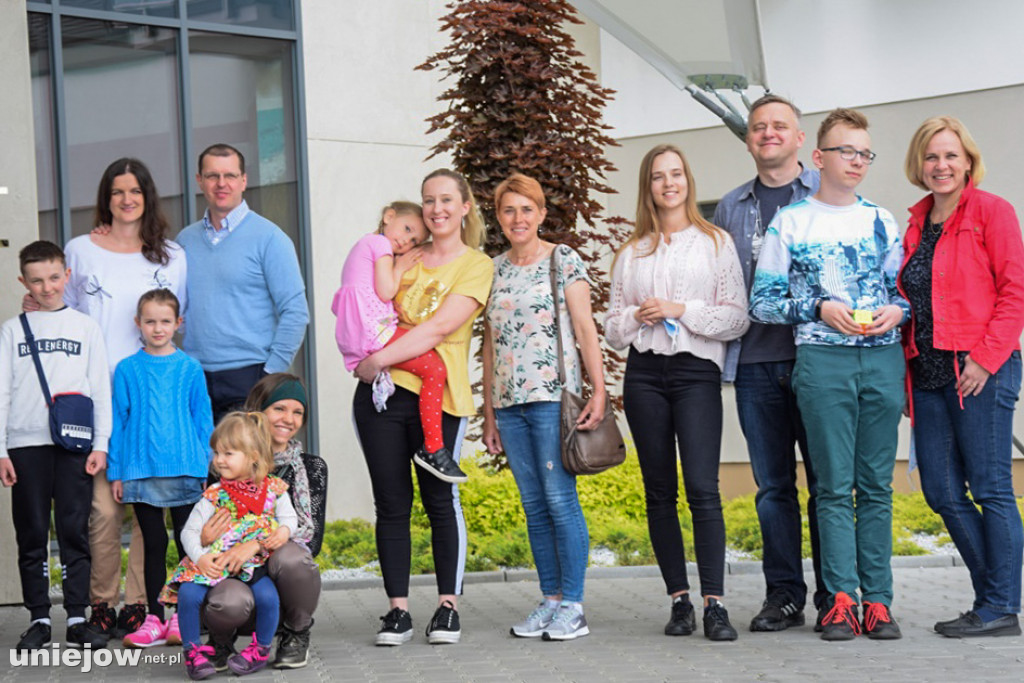 Laureaci wielkiego konkursu rodzinnego odwiedzili Uniejów