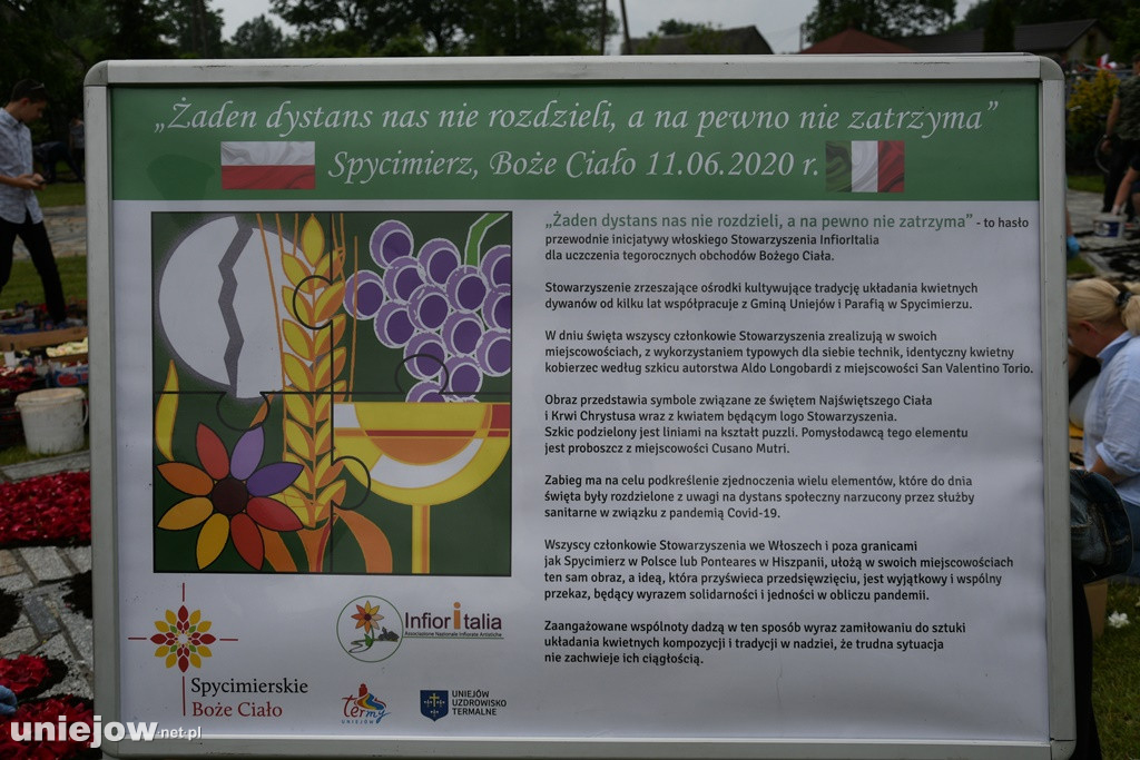 Boże Ciało w Spycimierzu 2020
