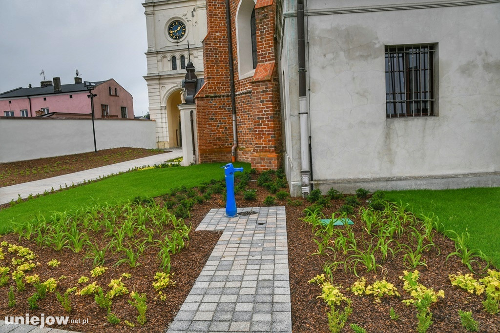 Jak zmieniło się otoczenie uniejowskiej kolegiaty?