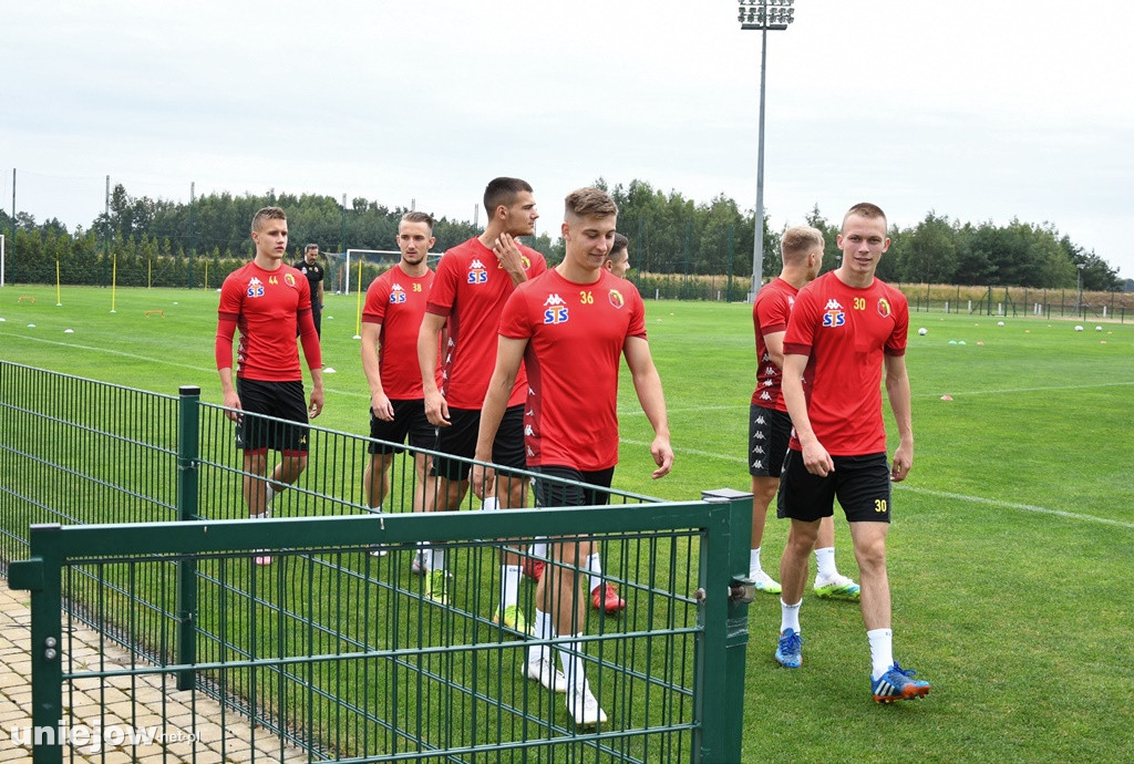 Jagiellonia Białystok w Uniejowie