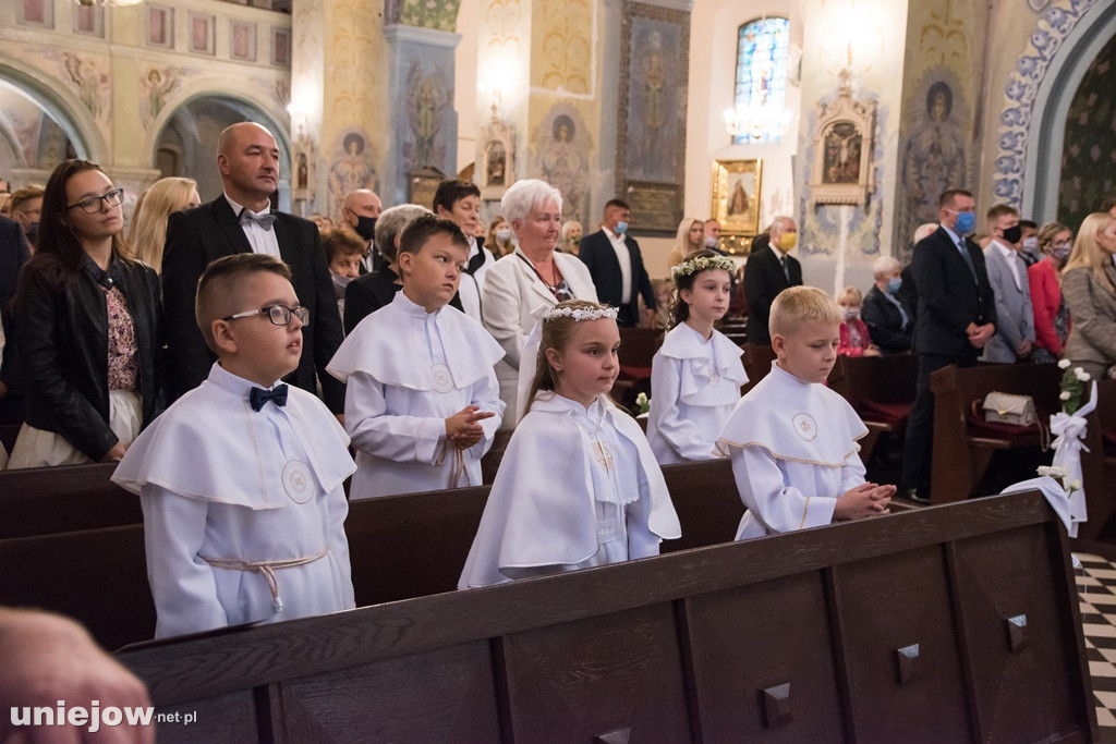 I Komunia Święta w Parafii pw. Św. Floriana w Uniejowie 27.09.2020