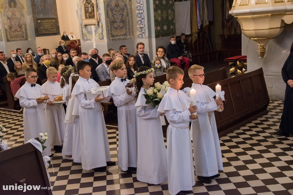 I Komunia Święta w Parafii pw. Św. Floriana w Uniejowie 27.09.2020
