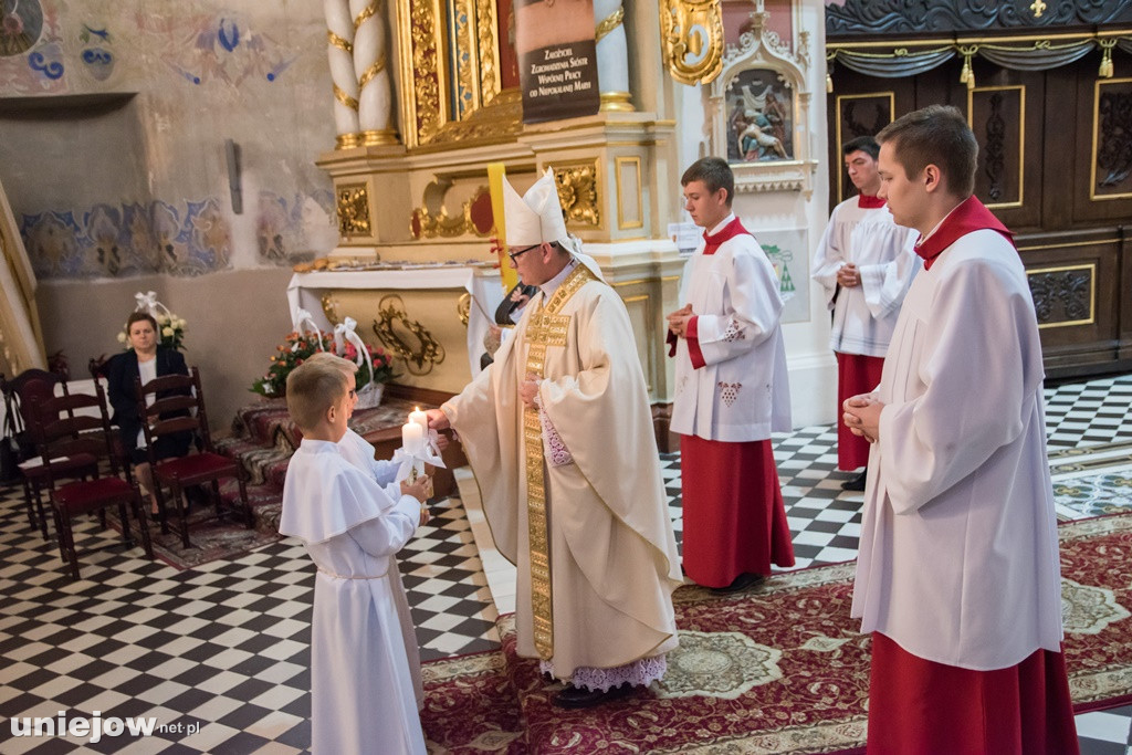 I Komunia Święta w Parafii pw. Św. Floriana w Uniejowie 27.09.2020
