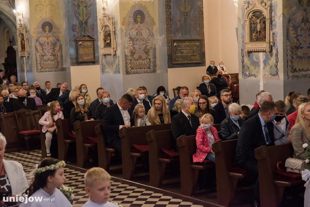 I Komunia Święta w Parafii pw. Św. Floriana w Uniejowie 27.09.2020