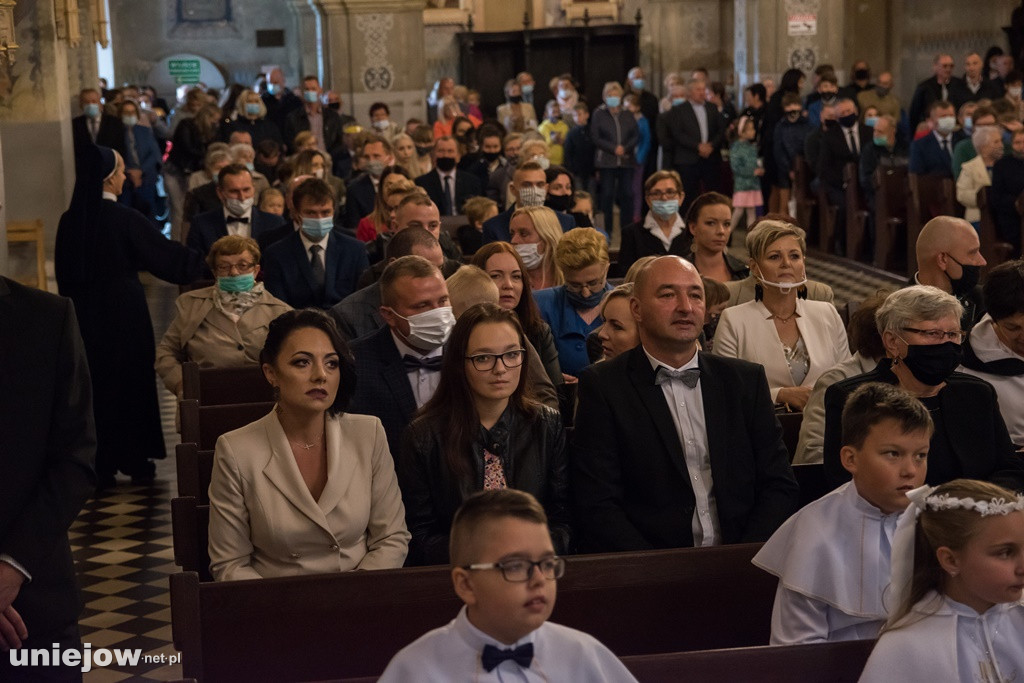 I Komunia Święta w Parafii pw. Św. Floriana w Uniejowie 27.09.2020