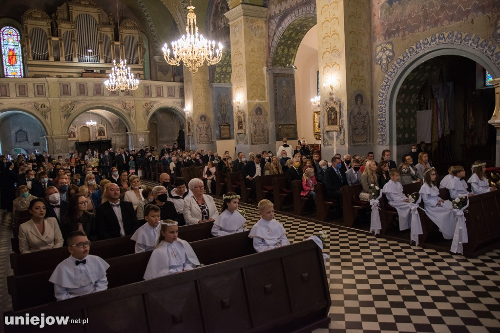 I Komunia Święta w Parafii pw. Św. Floriana w Uniejowie 27.09.2020