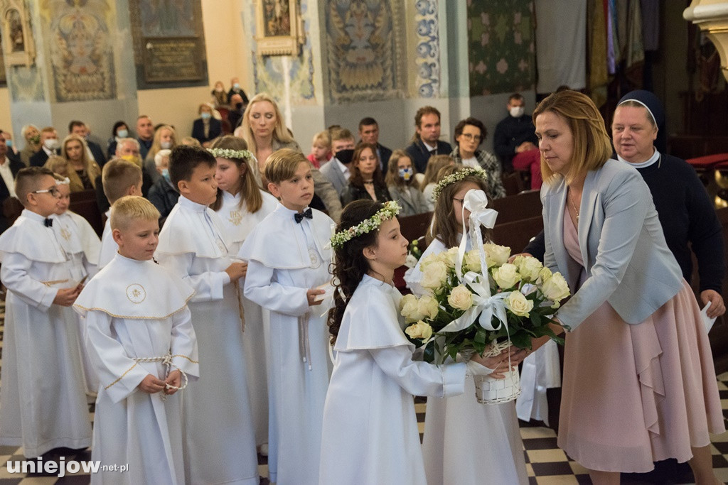 I Komunia Święta w Parafii pw. Św. Floriana w Uniejowie 27.09.2020