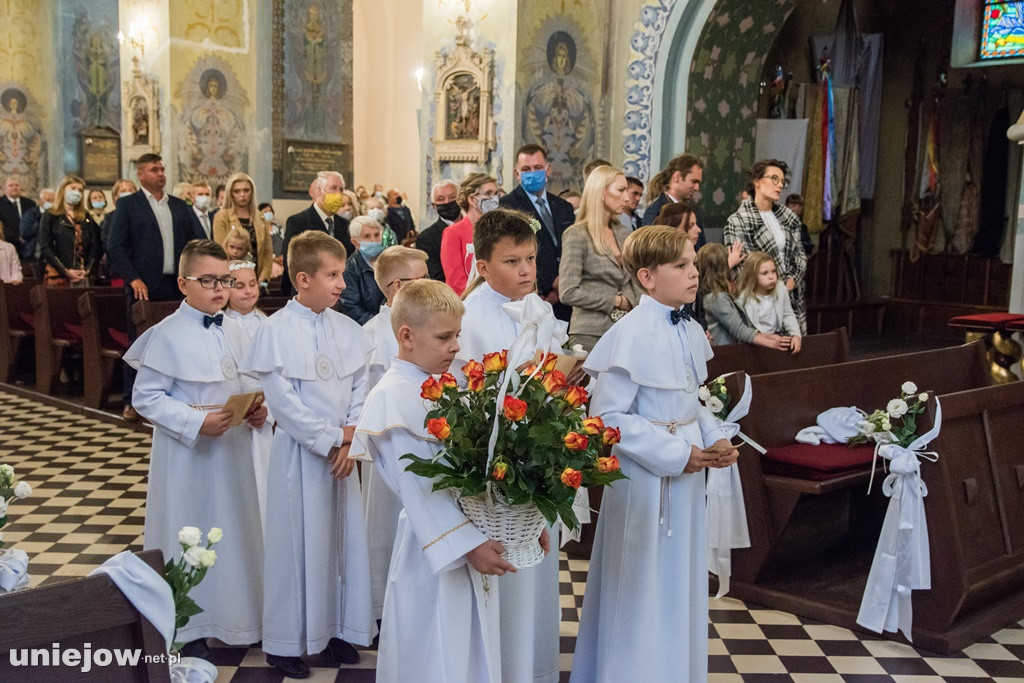 I Komunia Święta w Parafii pw. Św. Floriana w Uniejowie 27.09.2020