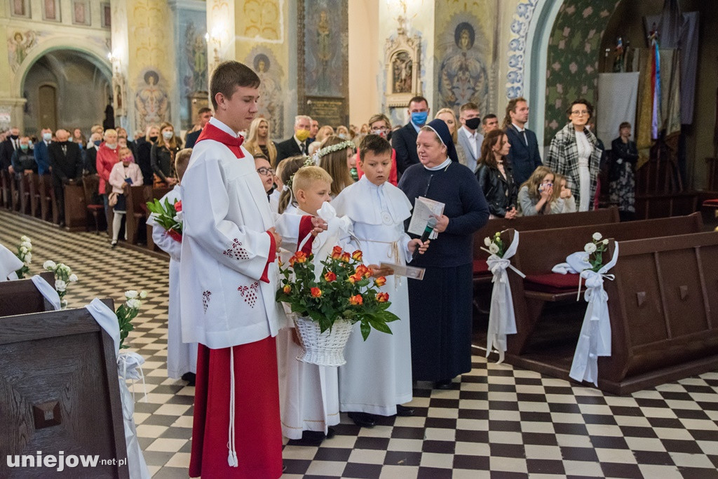 I Komunia Święta w Parafii pw. Św. Floriana w Uniejowie 27.09.2020
