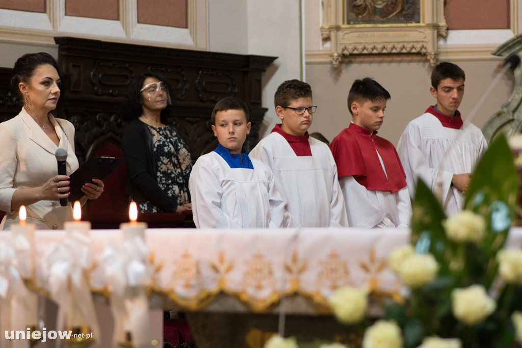 I Komunia Święta w Parafii pw. Św. Floriana w Uniejowie 27.09.2020