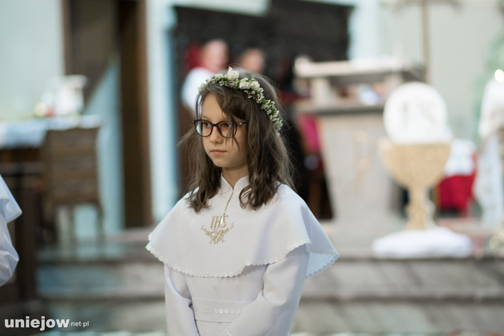 I Komunia Święta w Parafii pw. Św. Floriana w Uniejowie 27.09.2020