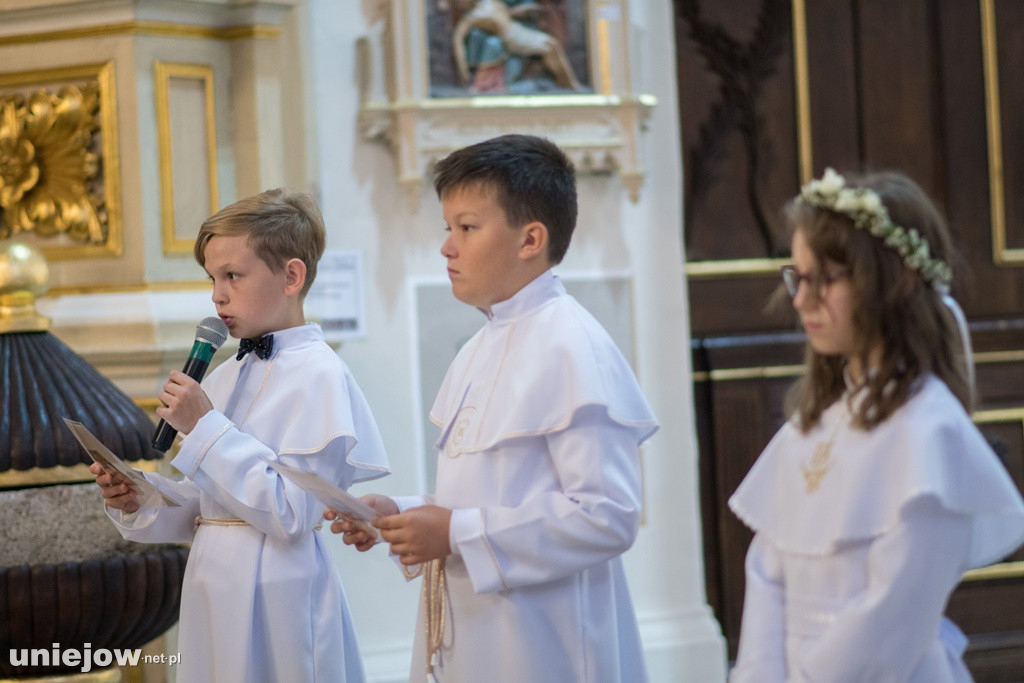 I Komunia Święta w Parafii pw. Św. Floriana w Uniejowie 27.09.2020