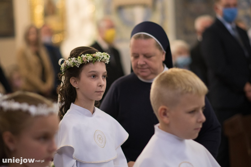 I Komunia Święta w Parafii pw. Św. Floriana w Uniejowie 27.09.2020