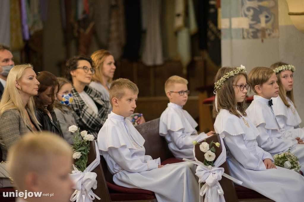 I Komunia Święta w Parafii pw. Św. Floriana w Uniejowie 27.09.2020