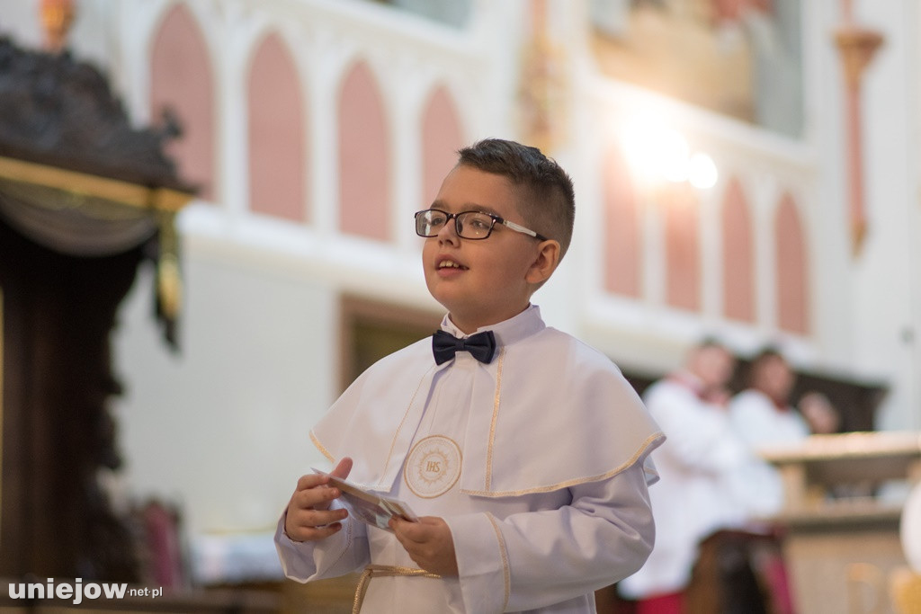 I Komunia Święta w Parafii pw. Św. Floriana w Uniejowie 27.09.2020
