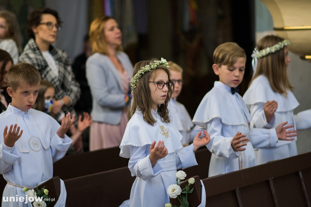 I Komunia Święta w Parafii pw. Św. Floriana w Uniejowie 27.09.2020