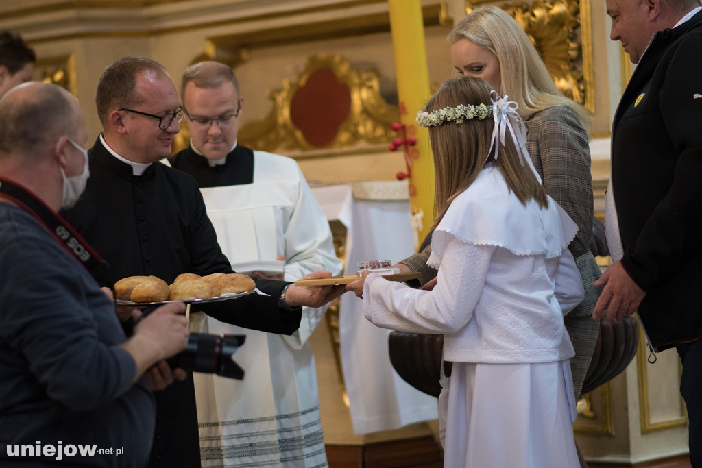 I Komunia Święta w Parafii pw. Św. Floriana w Uniejowie 27.09.2020