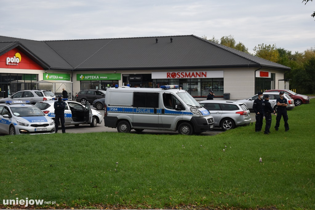 Rolnicy protestują również w Uniejowie