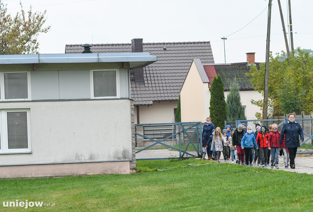 Próbna ewakuacja szkoły w Uniejowie