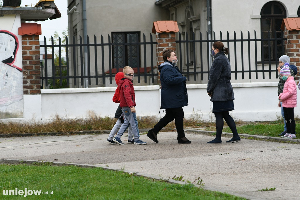 Próbna ewakuacja szkoły w Uniejowie