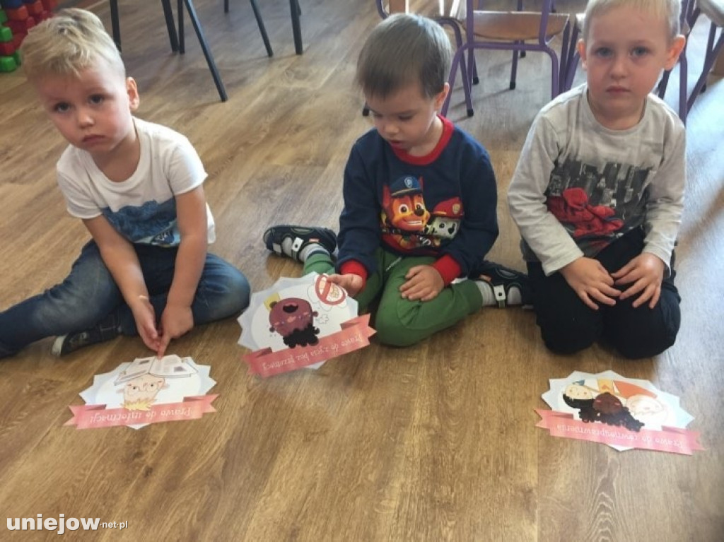 Międzynarodowy Dzień Praw Dziecka w Miejskim Przedszkolu w Uniejowie