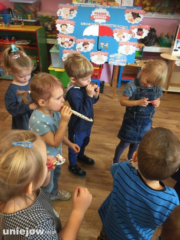 Międzynarodowy Dzień Praw Dziecka w Miejskim Przedszkolu w Uniejowie