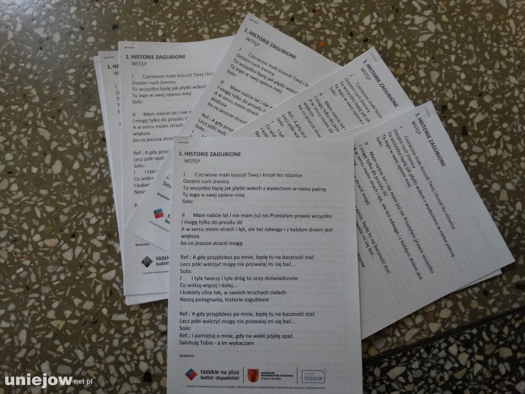 Warsztaty przed koncertem Historie Zagubione w Uniejowie