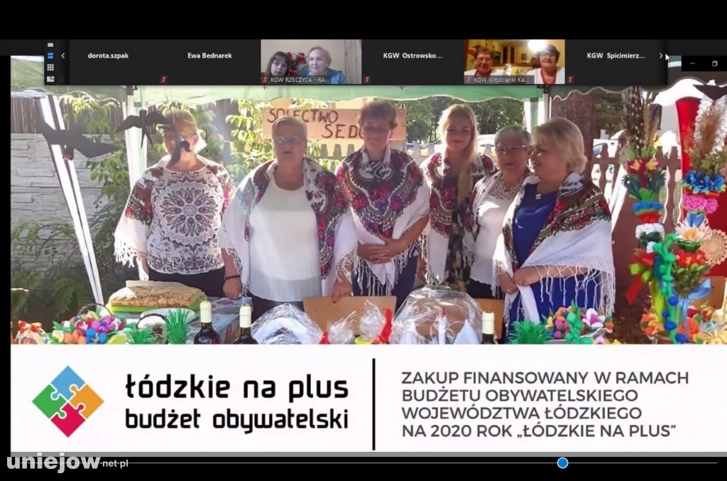 Zjazd Kół Gospodyń Wiejskich z Powiatu Poddębickiego