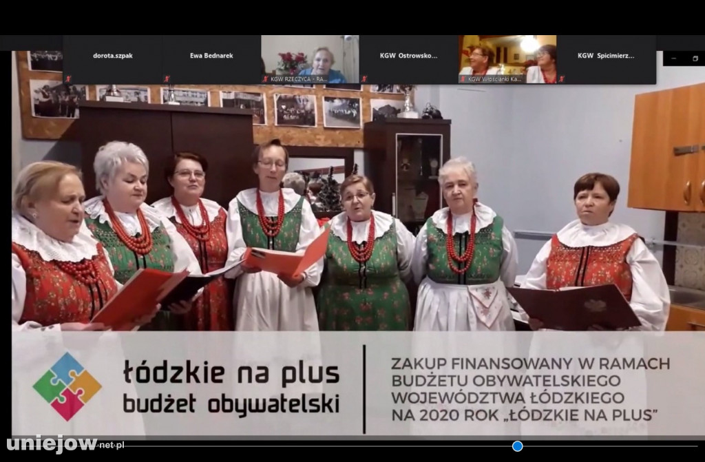 Zjazd Kół Gospodyń Wiejskich z Powiatu Poddębickiego