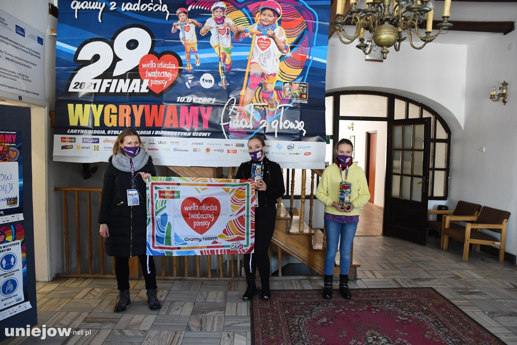 WOŚP w Uniejowie 2021
