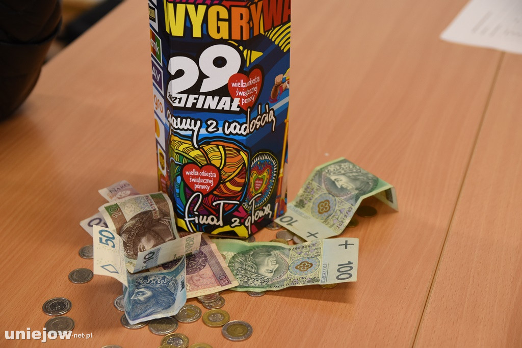 WOŚP w Uniejowie 2021