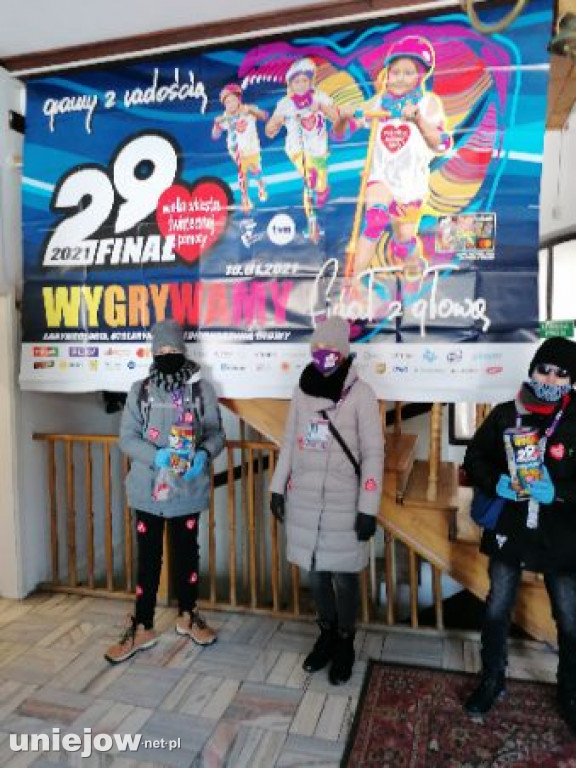 WOŚP w Uniejowie 2021