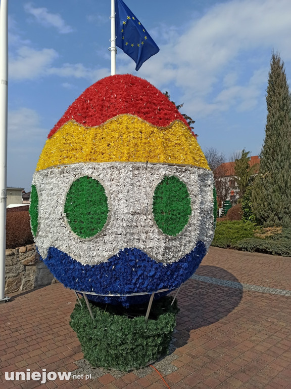 Wielkanocne ozdoby w Uniejowie