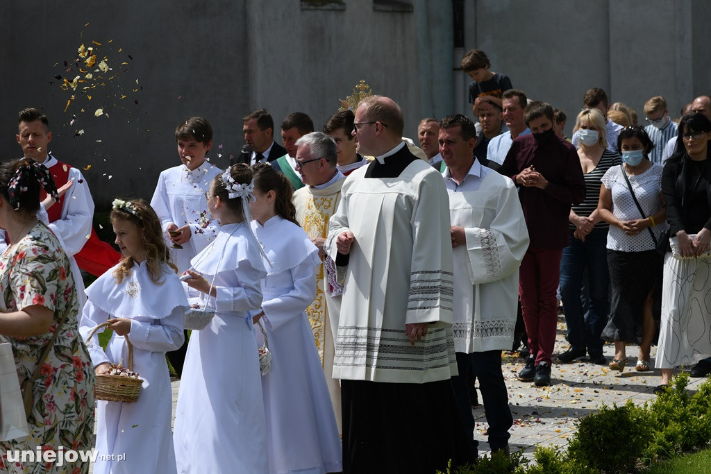 Boże Ciało w Parafii pw. Św. Floriana w Uniejowie