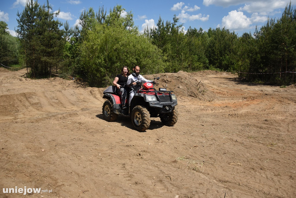Koło Uniejowa postał tor off-roadowy
