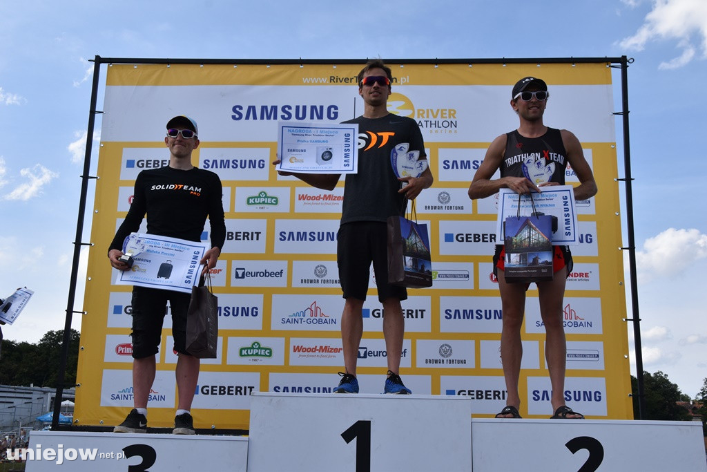 Samsung River Triathlon Series w Uniejowie  - nagrody