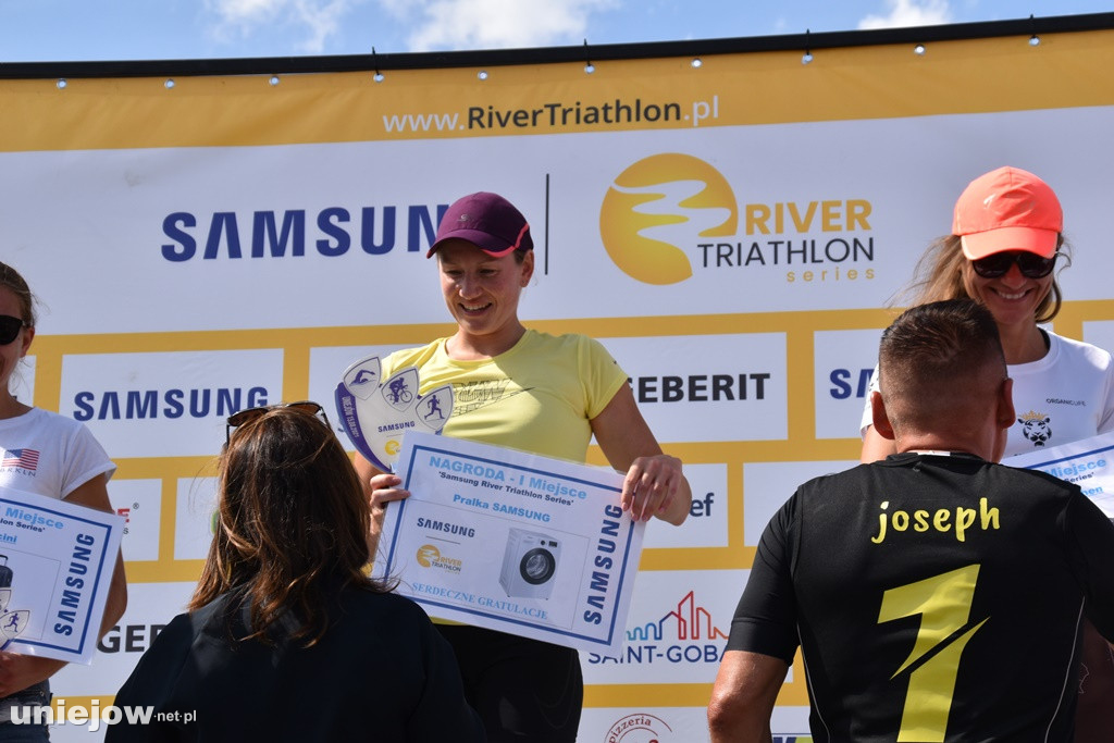 Samsung River Triathlon Series w Uniejowie  - nagrody