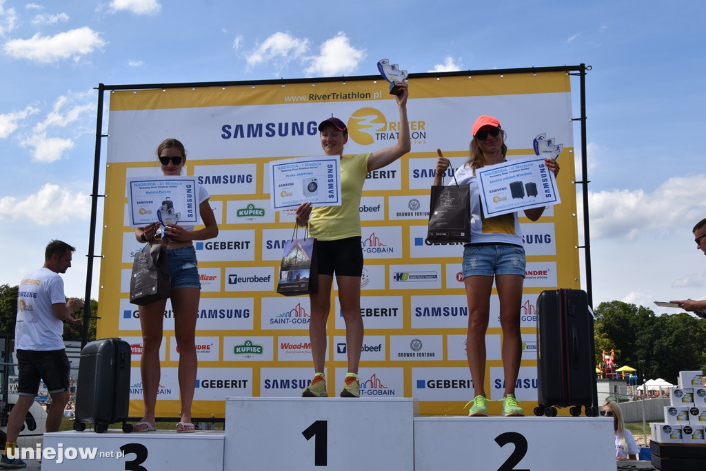 Samsung River Triathlon Series w Uniejowie  - nagrody